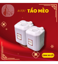 RƯỢU TÁO MÈO ÔNG THẢ CAN 20L